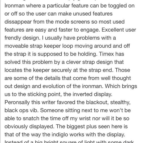 Timex Ironman Triathalon Watch BLACKOUT T5K793 100Meter water resistant - Picture 13 of 16